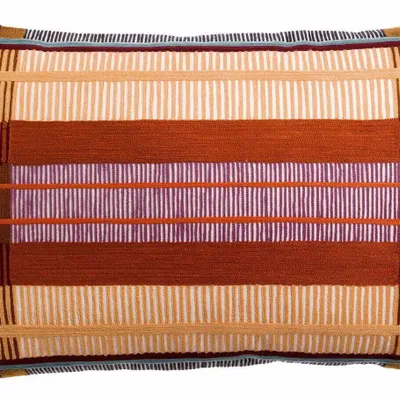 Coussins - Coussin brodé Kaël Multico 40 x 65 - MAISON VIVARAISE - SDE VIVARAISE WINKLER