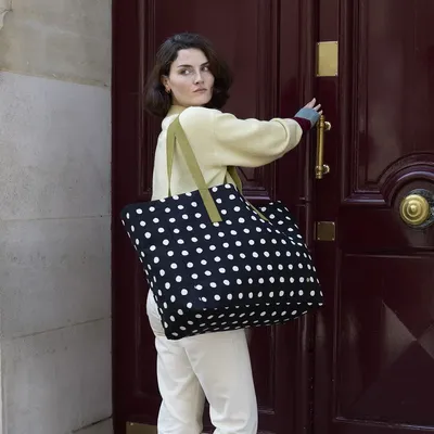 Sacs et cabas - Sac cabas Mia Caviar 38 x 46 x 18 - LA CERISE SUR LE GATEAU