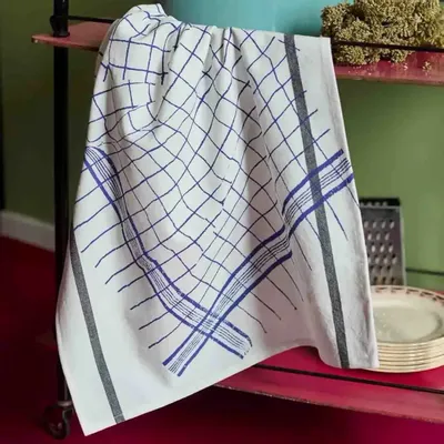 Dish towels - Tonton Tea Towel Bleu 70 X 50 - LA CERISE SUR LE GATEAU