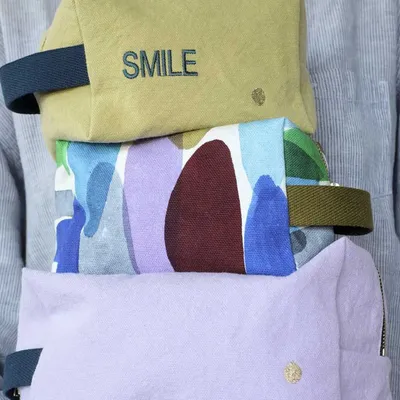 Clutches - Cube Pouch Joy Multicolore 10 X 16 X 10 - LA CERISE SUR LE GATEAU