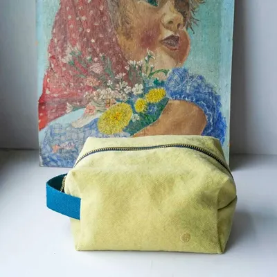 Pochettes - Trousse cube Iona Ananas 10 x 16 x 10 - LA CERISE SUR LE GATEAU