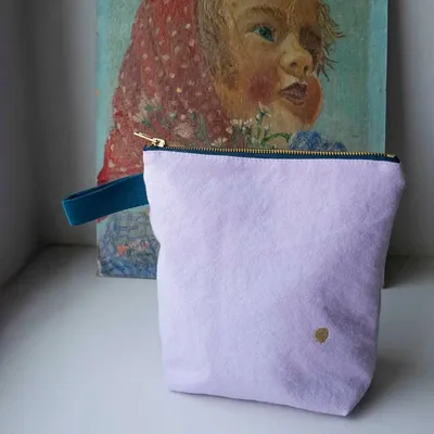 Clutches - Iona Toiletry Bag Lilas 18 X 22 X 8 - LA CERISE SUR LE GATEAU