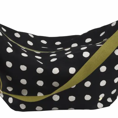 Sacs et cabas - Sac demi-lune Mia Caviar 53 x 28 x 12 - LA CERISE SUR LE GATEAU