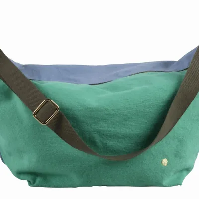 Sacs et cabas - Sac demi-lune Tricolo Détox bluetiful 53 x 28 x 12 - LA CERISE SUR LE GATEAU