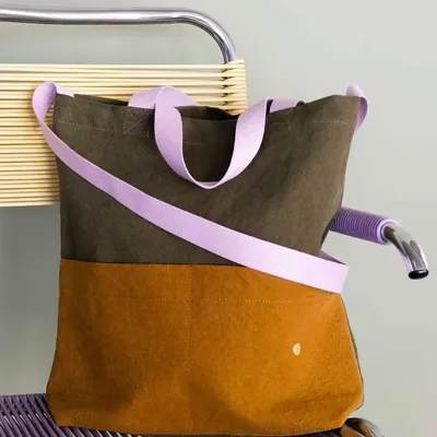 Sacs et cabas - Sac my city Tricolo Kale nuts 37 x 35 x 9 - LA CERISE SUR LE GATEAU