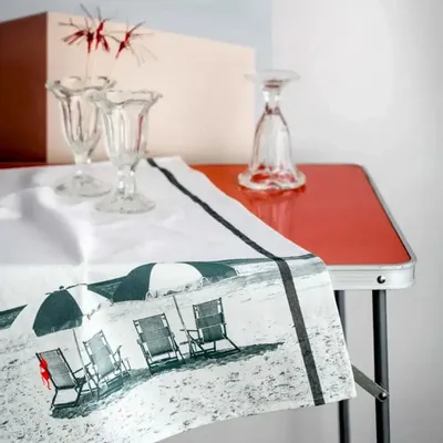 Dish towels - Dish towel Dolce Vita Blanc 50 X 70 - LA CERISE SUR LE GATEAU
