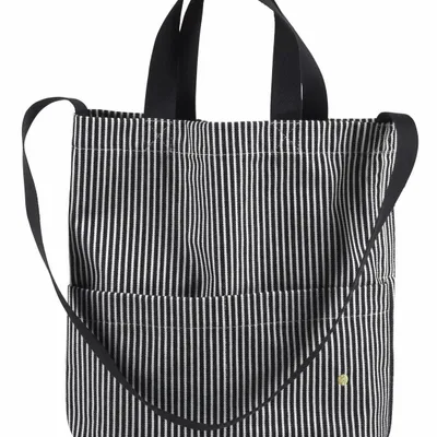 Sacs et cabas - Sac my city Basile Caviar 37 x 35 x 9 - LA CERISE SUR LE GATEAU