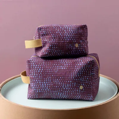 Clutches - Voluto cube toiletry bag Multicolore L 14 X 22 X 11 - LA CERISE SUR LE GATEAU