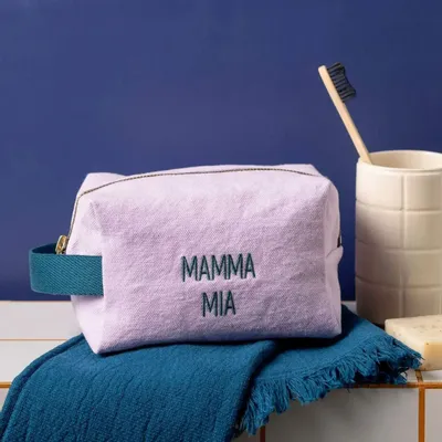 Clutches - Mamma Mia cube pouch Lilas S 10 X 16 X 10 - LA CERISE SUR LE GATEAU