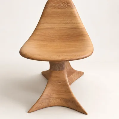 Chairs - Aphrodite Gen.II | Sculpted Premium Char | European Oak Wood - NEXART