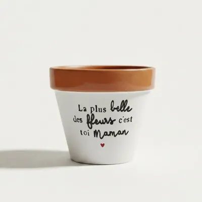 Vases - La plus belle des fleurs c'est toi Maman - JOLI POT