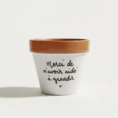 Vases - Merci de m'avoir aidé à grandir - JOLI POT