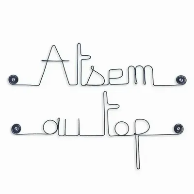 Gifts - End of school year gift "ATSEM at the top" - Decoration - BIJOUX DE MUR