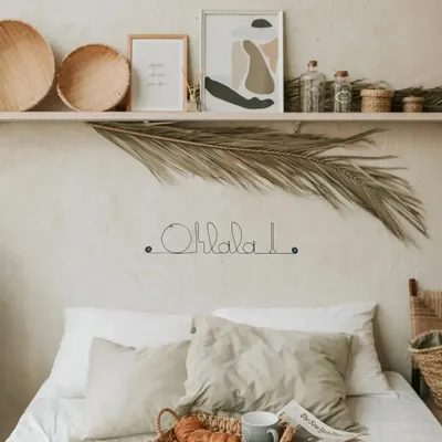 Other wall decoration - Wire Wall Decor " Ohlala! ” - to pin - BIJOUX DE MUR