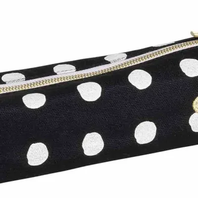 Pochettes - Trousse de bureau Mia Caviar 6 x 20 x 6 - LA CERISE SUR LE GATEAU