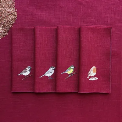 Table linen - Linen Napkin | UCCELLINI - GIARDINO SEGRETO