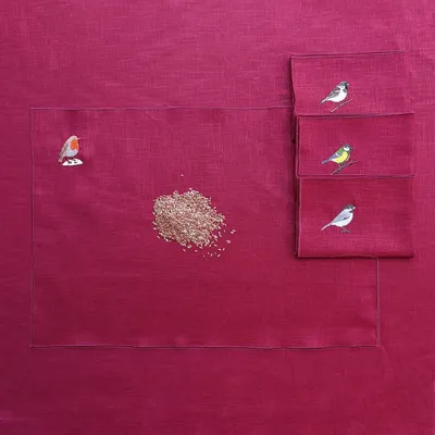 Table linen - Linen Placemat | UCCELLINI - GIARDINO SEGRETO