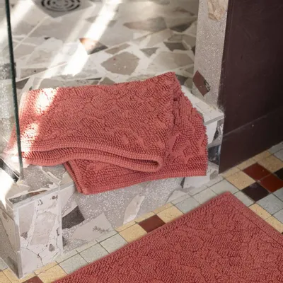Other bath linens - Bath Mat Gilda Sienne 54 X 64 - MAISON VIVARAISE - SDE VIVARAISE WINKLER