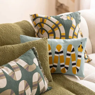 Plaids - Plaid recyclé Maia Cèdre 140 x 200 - MAISON VIVARAISE - SDE VIVARAISE WINKLER