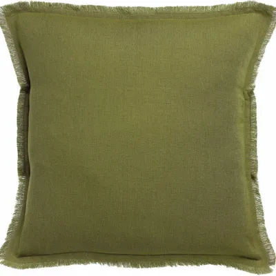 Coussins - Coussin uni Laly Cèdre 45 x 45 - MAISON VIVARAISE - SDE VIVARAISE WINKLER