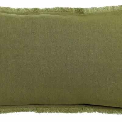 Cushions - Plain Cushion Laly Cèdre 30 X 50 - MAISON VIVARAISE - SDE VIVARAISE WINKLER