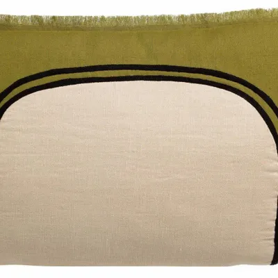 Coussins - Coussin bicolore Laly Cèdre 40 x 65 - MAISON VIVARAISE - SDE VIVARAISE WINKLER
