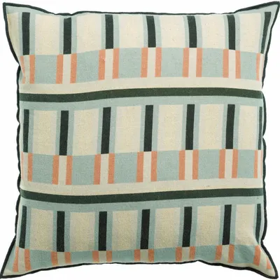 Cushions - Printed Cushion Jason Ciel 45 X 45 - MAISON VIVARAISE - SDE VIVARAISE WINKLER