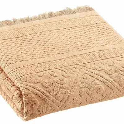 Serviettes de bain - Drap de douche Zoé Poudre 70 x 140 - MAISON VIVARAISE - SDE VIVARAISE WINKLER