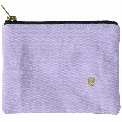 Pochettes - Pochette Tricolo Lilas ananas S 11 x 14 x 1 - LA CERISE SUR LE GATEAU