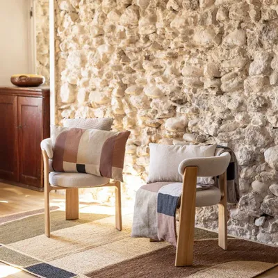 Coussins - Coussin Zeff Kali Naturel 40 x 65 - MAISON VIVARAISE - SDE VIVARAISE WINKLER
