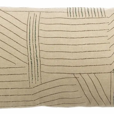 Cushions - Cushion Zeff Kori Abysse 40 X 65 - MAISON VIVARAISE - SDE VIVARAISE WINKLER