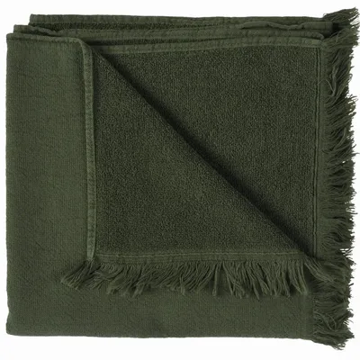 Bath towels - Luna Hand Towel Kale 50 X 100 - LA CERISE SUR LE GATEAU