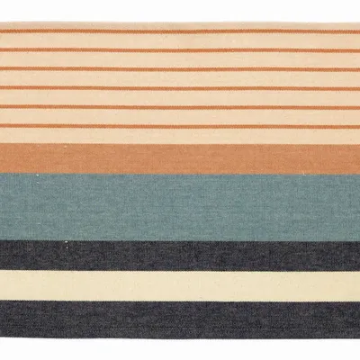 Table cloths - Recycled Placemat Yuna Azur 35 X 45 - MAISON VIVARAISE - SDE VIVARAISE WINKLER