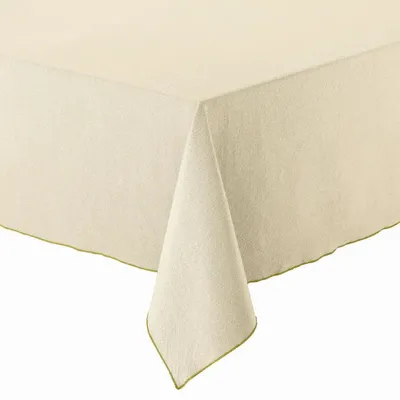 Table cloths - Grace Recycled Tablecloth Ficelle 180 X 350 - MAISON VIVARAISE - SDE VIVARAISE WINKLER