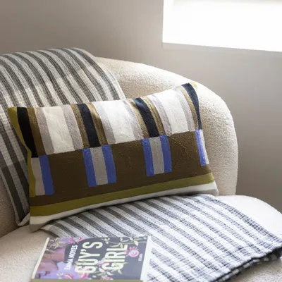 Plaids - Plaid Calista Cendre 137 x 180 - MAISON VIVARAISE - SDE VIVARAISE WINKLER