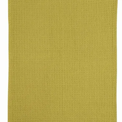 Torchons - Torchon nid d'abeilles uni Mumba Bergamote 50 x 70 - MAISON VIVARAISE - SDE VIVARAISE WINKLER