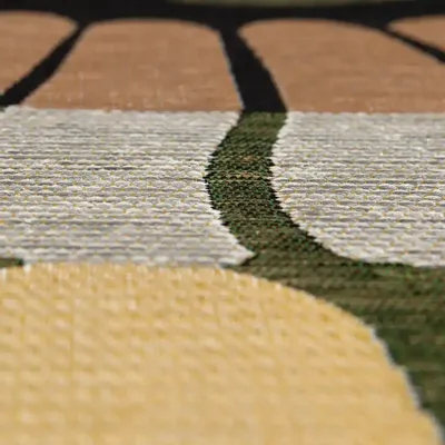 Rugs - Outdoor rug Zeno Cèdre Diamètre 160 - MAISON VIVARAISE - SDE VIVARAISE WINKLER