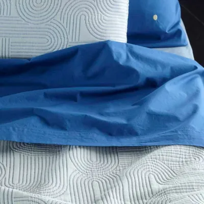 Bed linens - Bedspread Kiko Indigo 240 X 260 - LA CERISE SUR LE GATEAU