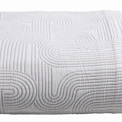 Linge de lit - Jeté Kiko Cuivre 240 x 260 - LA CERISE SUR LE GATEAU