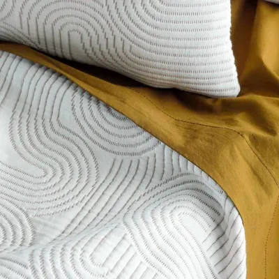 Linge de lit - Jeté Kiko Cuivre 240 x 260 - LA CERISE SUR LE GATEAU