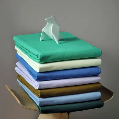Linge de lit - Drap plat Céleste Vaniglia 260 x 310 - LA CERISE SUR LE GATEAU