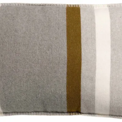 Cushions - Gioia Recycled Jacquard Cushion Perle 40 X 65 - MAISON VIVARAISE - SDE VIVARAISE WINKLER