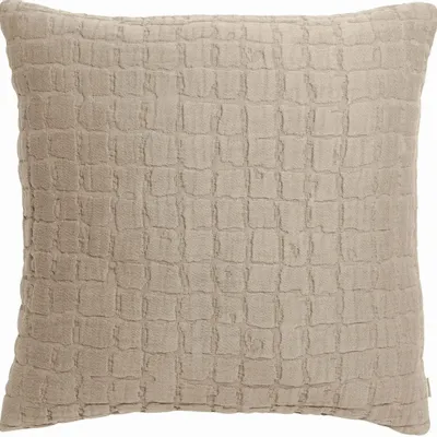 Coussins - Coussin Swami Muscade 45 x 45 - MAISON VIVARAISE - SDE VIVARAISE WINKLER