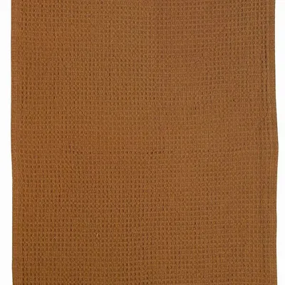 Torchons - Torchon nid d'abeilles uni Mumba Tabac 50 x 70 - MAISON VIVARAISE - SDE VIVARAISE WINKLER