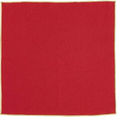 Serviettes - Serviette de table recyclée Grace Rubis 40 x 40 - MAISON VIVARAISE - SDE VIVARAISE WINKLER