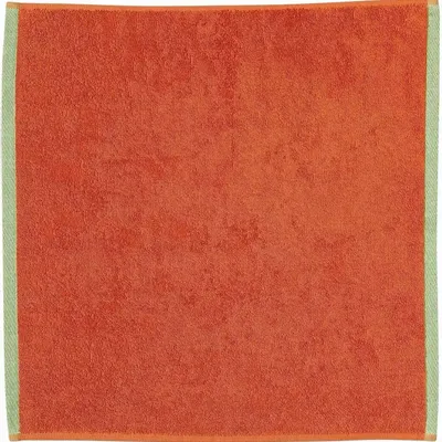 Torchons textile - Essuie-mains Cara bicolore Cannelle 50 x 50 - MAISON VIVARAISE - SDE VIVARAISE WINKLER