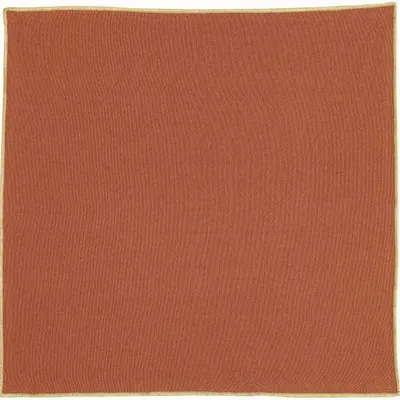 Serviettes - Serviette de table recyclée Grace Cuivre 40 x 40 - MAISON VIVARAISE - SDE VIVARAISE WINKLER