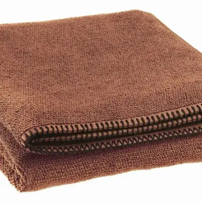 Autres linges de bain - Drap de bain Bora Cacao 90 x 150 - MAISON VIVARAISE - SDE VIVARAISE WINKLER