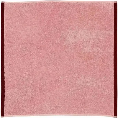 Tea towel - Two-tone hand towel Cara Blush 50 X 50 - MAISON VIVARAISE - SDE VIVARAISE WINKLER
