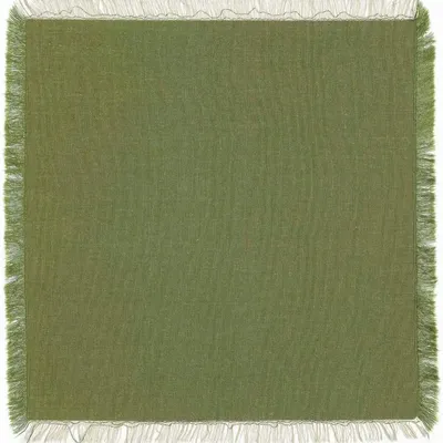 Serviettes - Serviette de table recyclée Kalea Épicéa 45 x 45 - MAISON VIVARAISE - SDE VIVARAISE WINKLER